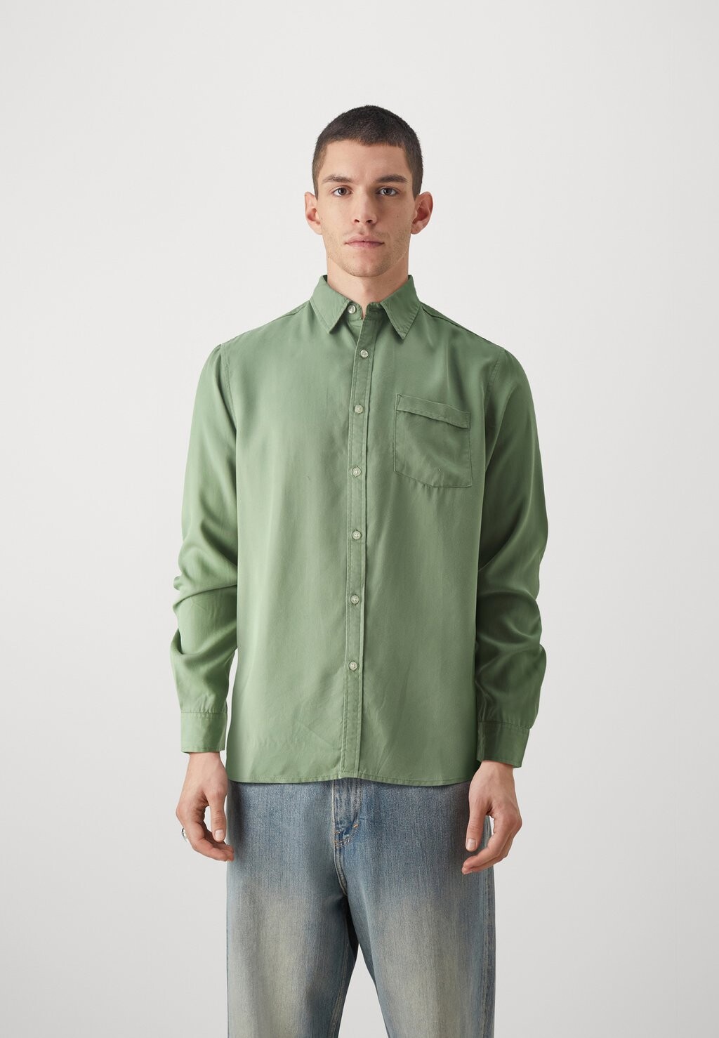 

Рубашка RRDARWIN SHIRT Redefined Rebel, цвет hedge green