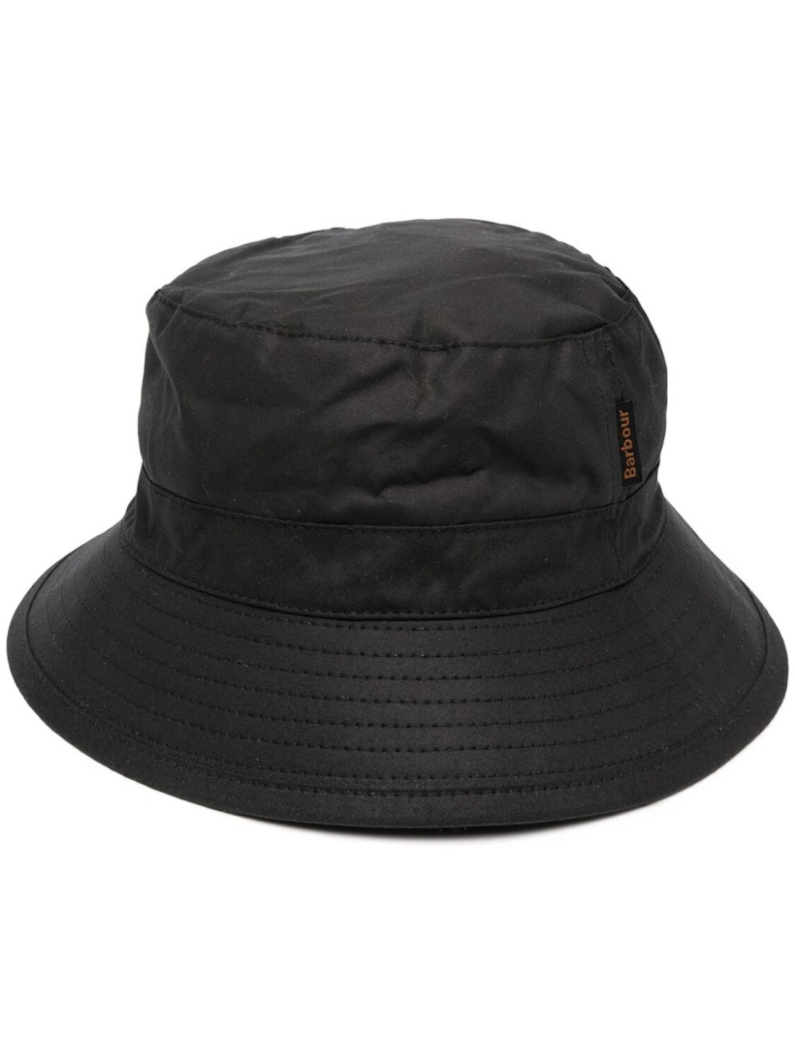 

Barbour панама с декоративной строчкой, черный