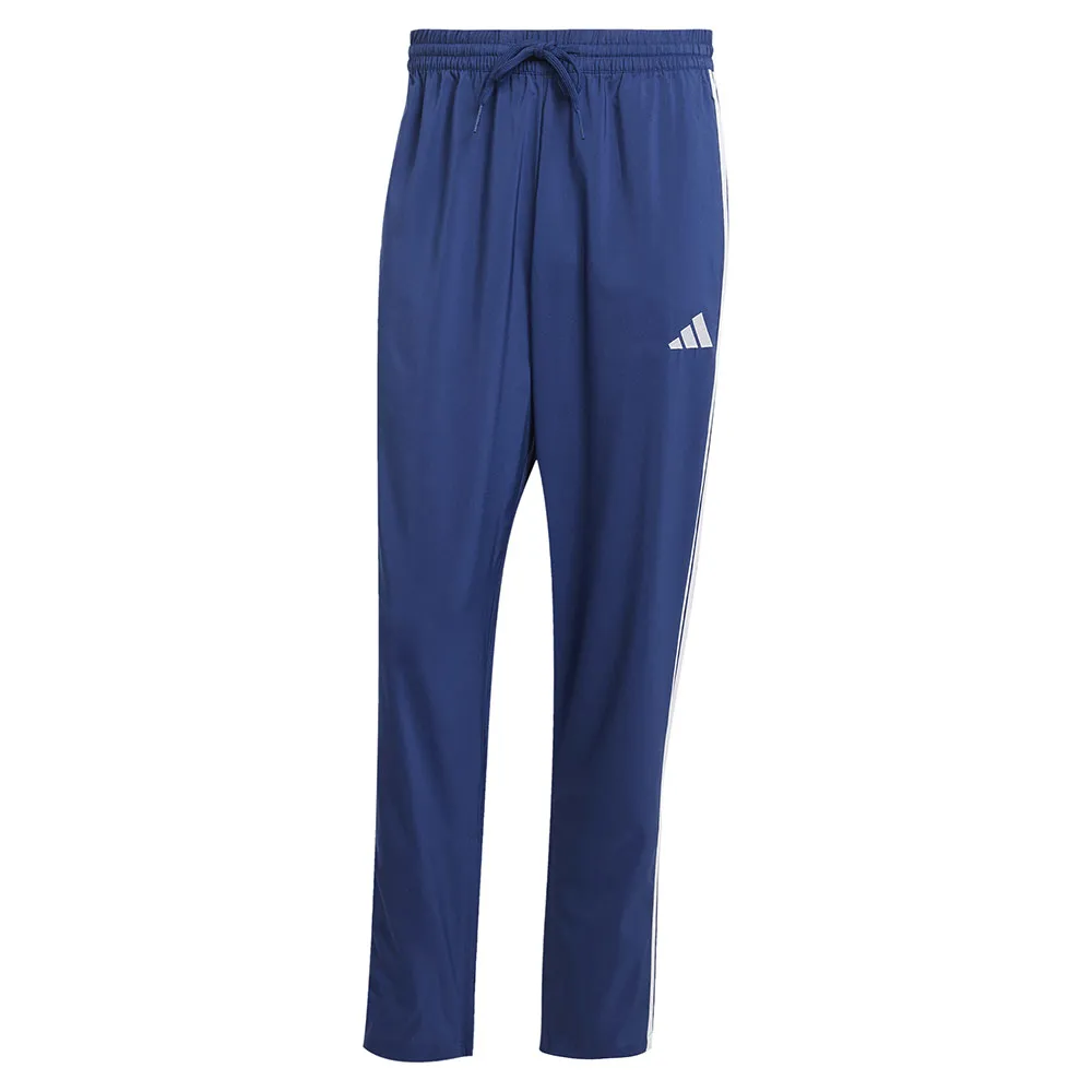 Джоггеры adidas Essentials 3 Stripes Stanford Open Hem, синий — фото 3