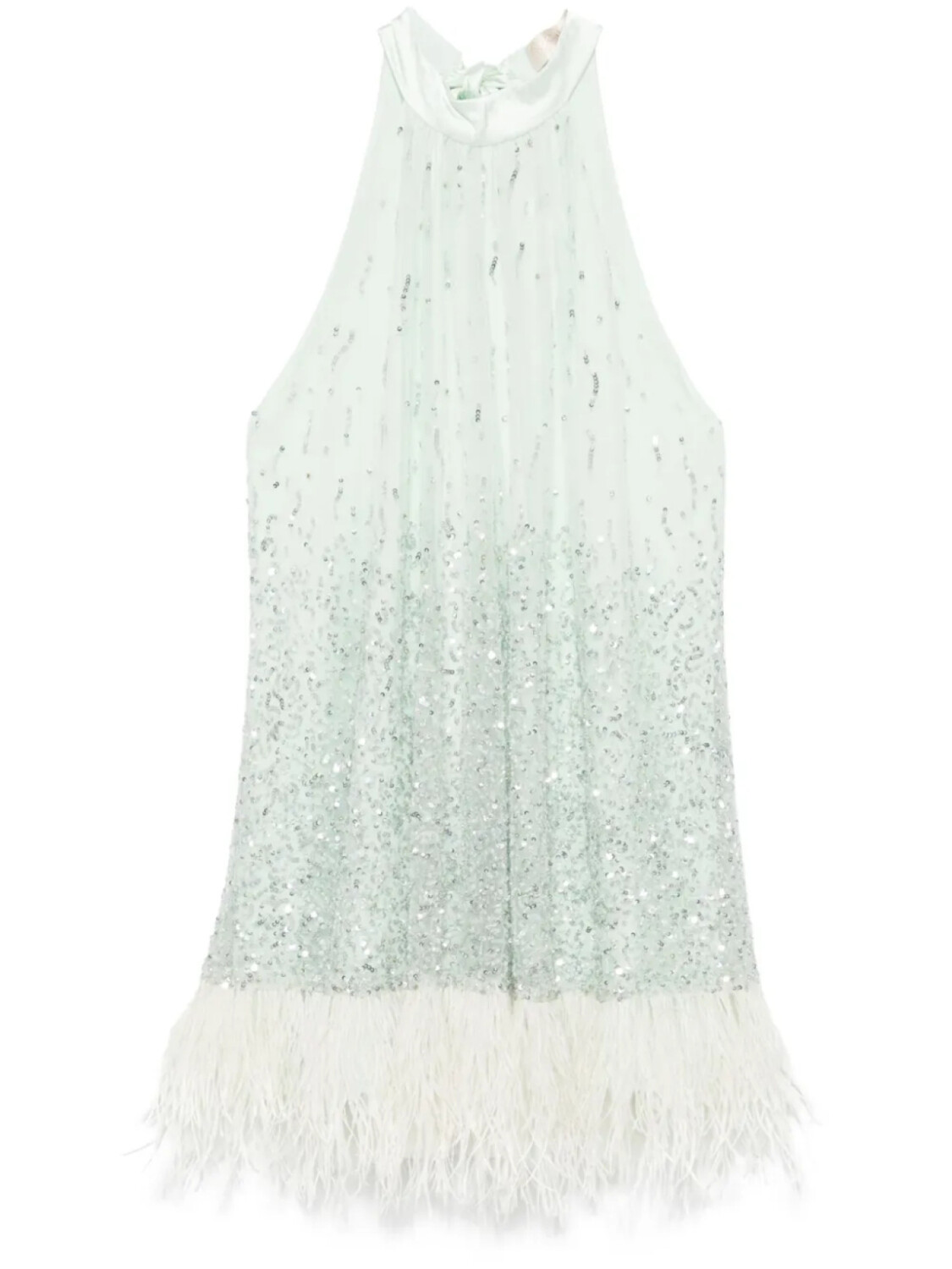 

Alice + olivia короткое платье Erna, зеленый