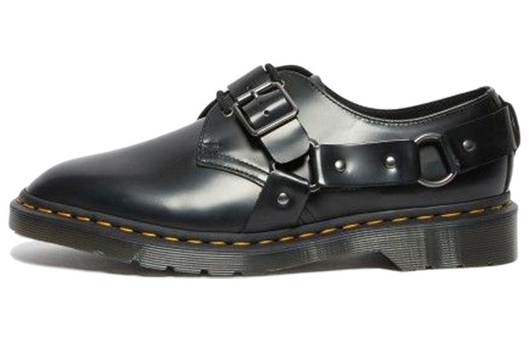 Полуботинки Dr.Martens Henree Polished Smooth Leather Buckle 'Black'