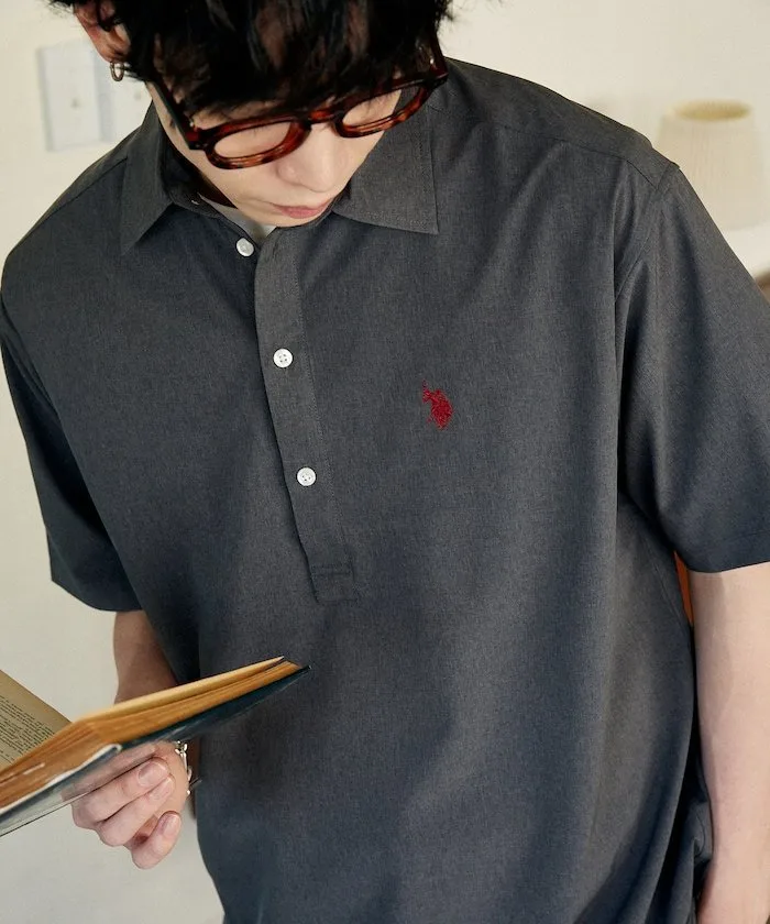 Одноточечный пуловер, ограниченная серия U.S. Polo Assn., Charcoal Gray