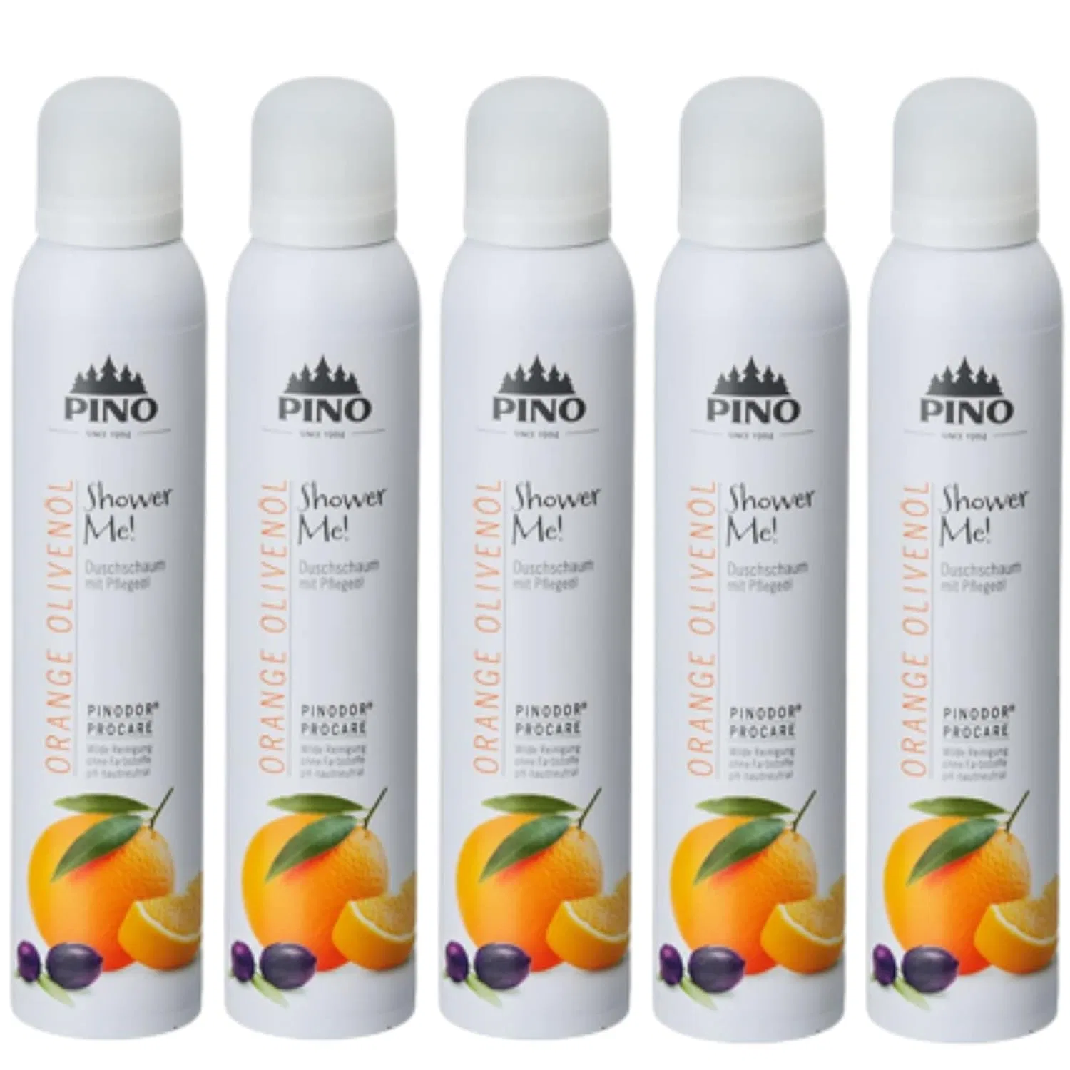 Пена для душа «Orange Olive» от Pino Shower Me Pinofit