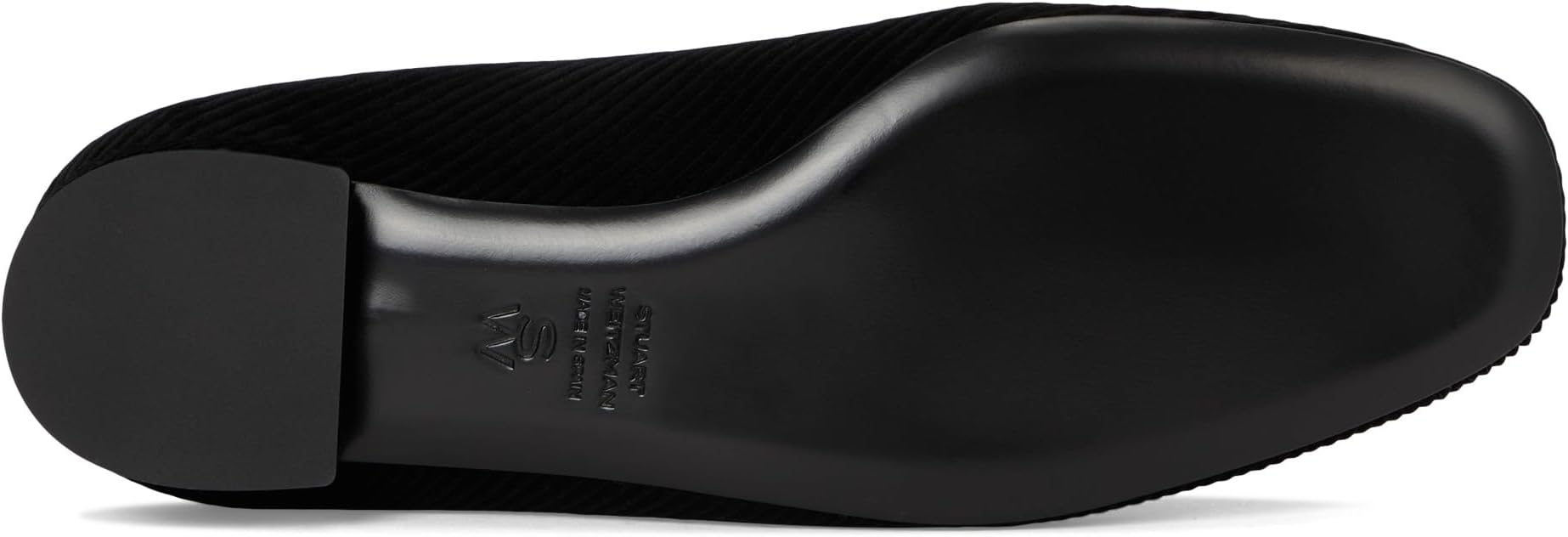 Балетки Stuart Weitzman Bria Ballet Flat, черный — фото 3