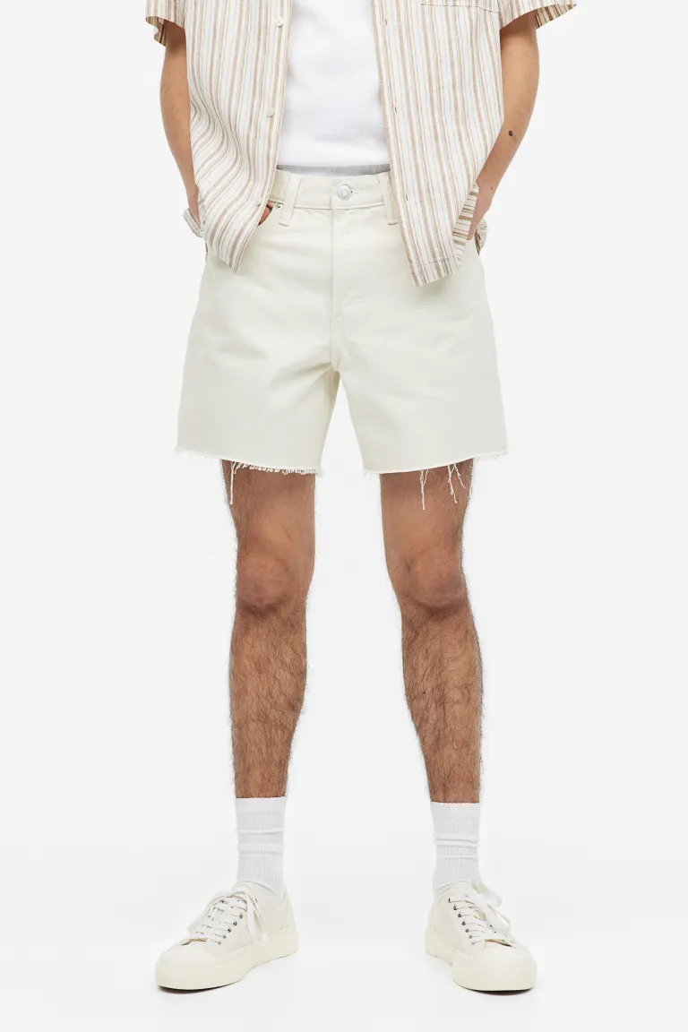 

Джинсовые шорты 90-х годов H&M, бежевый