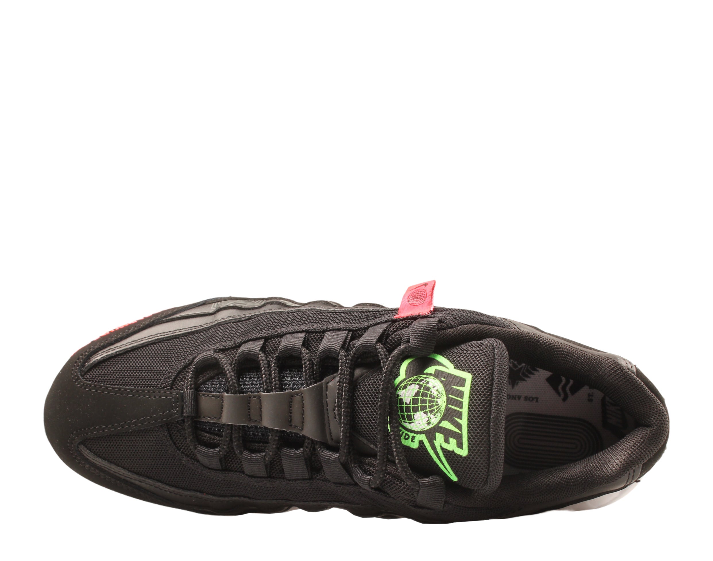 Nike Air Max 95 WW Black/White-Green Strike Мужские кроссовки для бега CQ9743-001 — фото 4