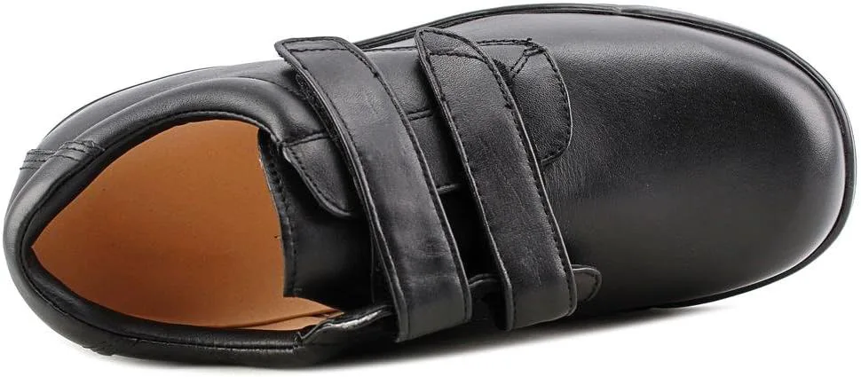 

Туфли Apex Ambulator - Mens - Double Strap - Brown Leather Brown - Aetrex, черный