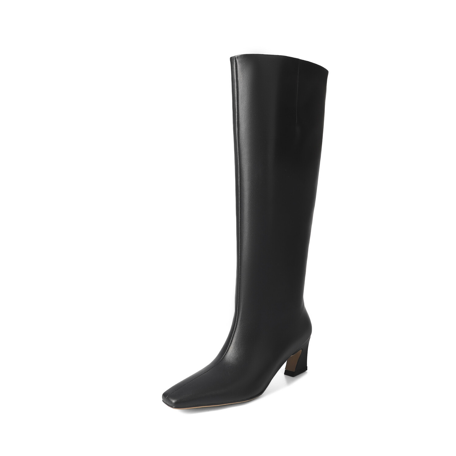 

Сапоги женские Aiqinisha, цвет Black Smooth Finish