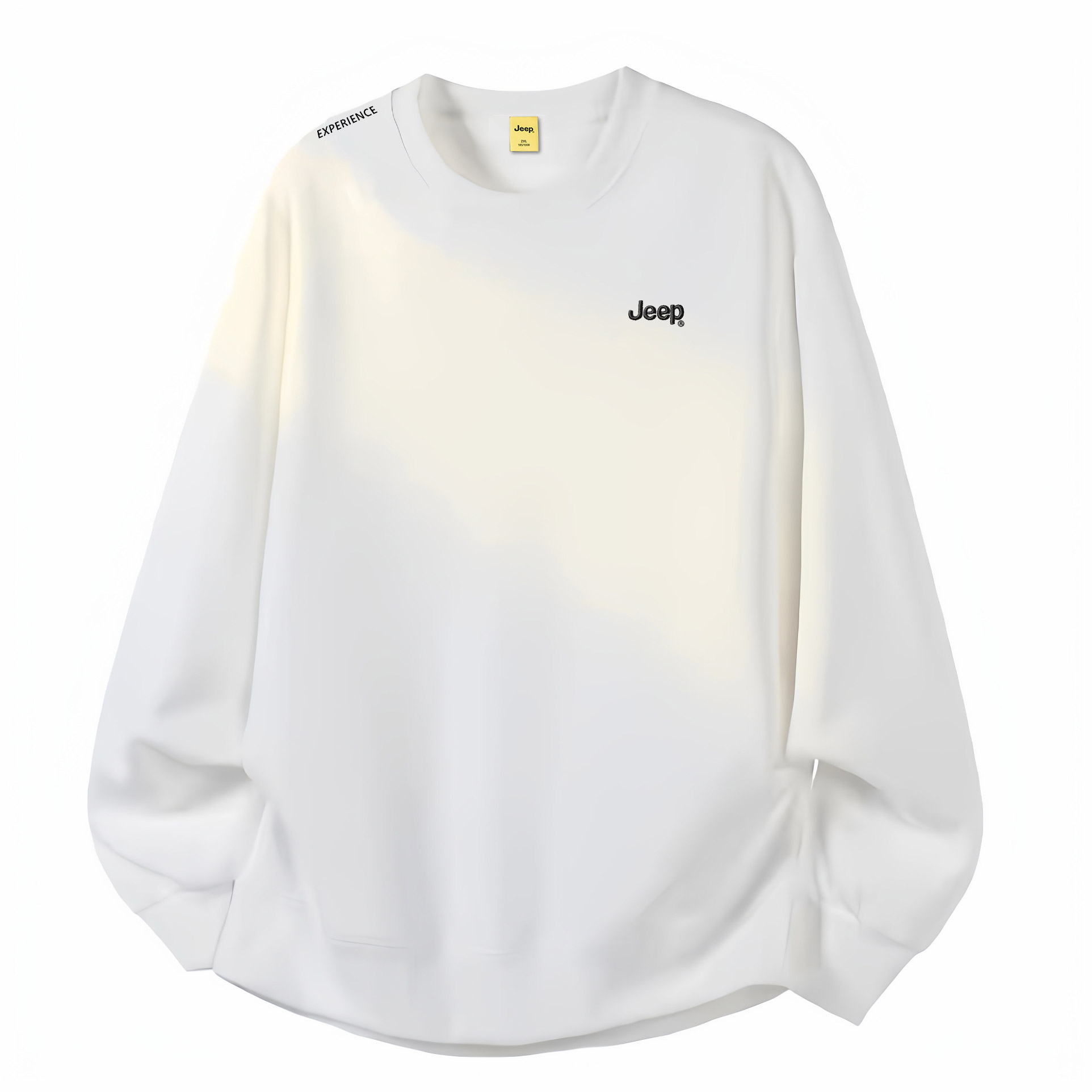 

Свитшот Unisex из коллекции Luxury Cowboy Jeep, белый fleece-lined (upgraded ultra-soft fleece)