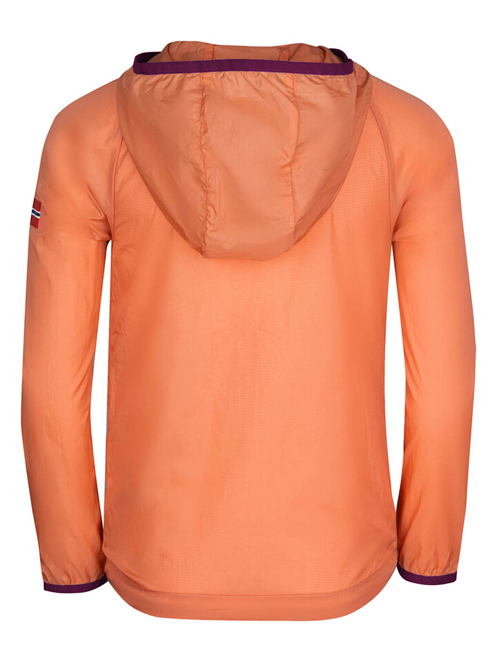 Функциональная куртка Trollkids Windbreaker Fjell, оранжевый — фото 2