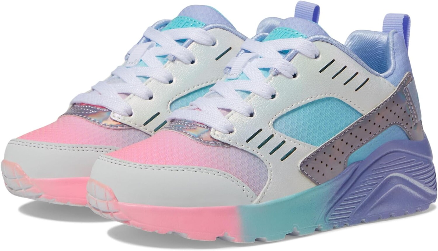 

Кроссовки Uno Lite - Electric Ombre 310388L SKECHERS KIDS, цвет Periwinkle/Multi