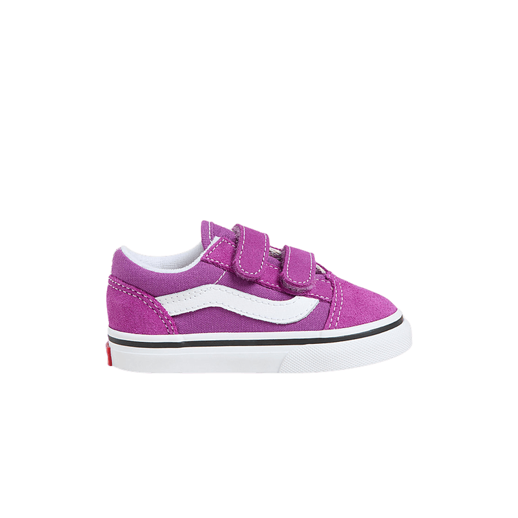 

Кроссовки Vans Old Skool V Toddler 'Willowherb Purple', фиолетовый