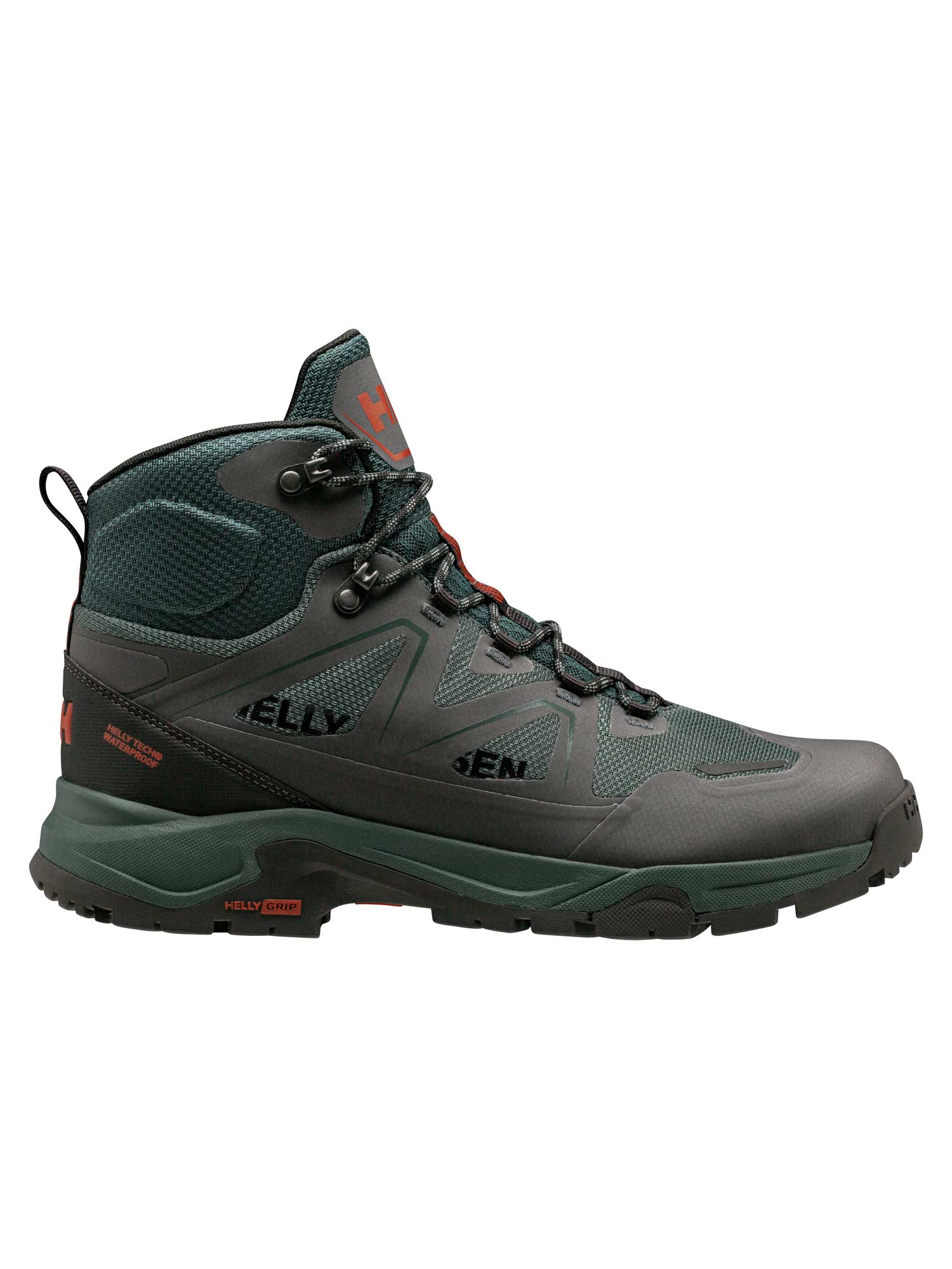 

Походные ботинки Helly Hansen CASCADE MID HT, зеленый