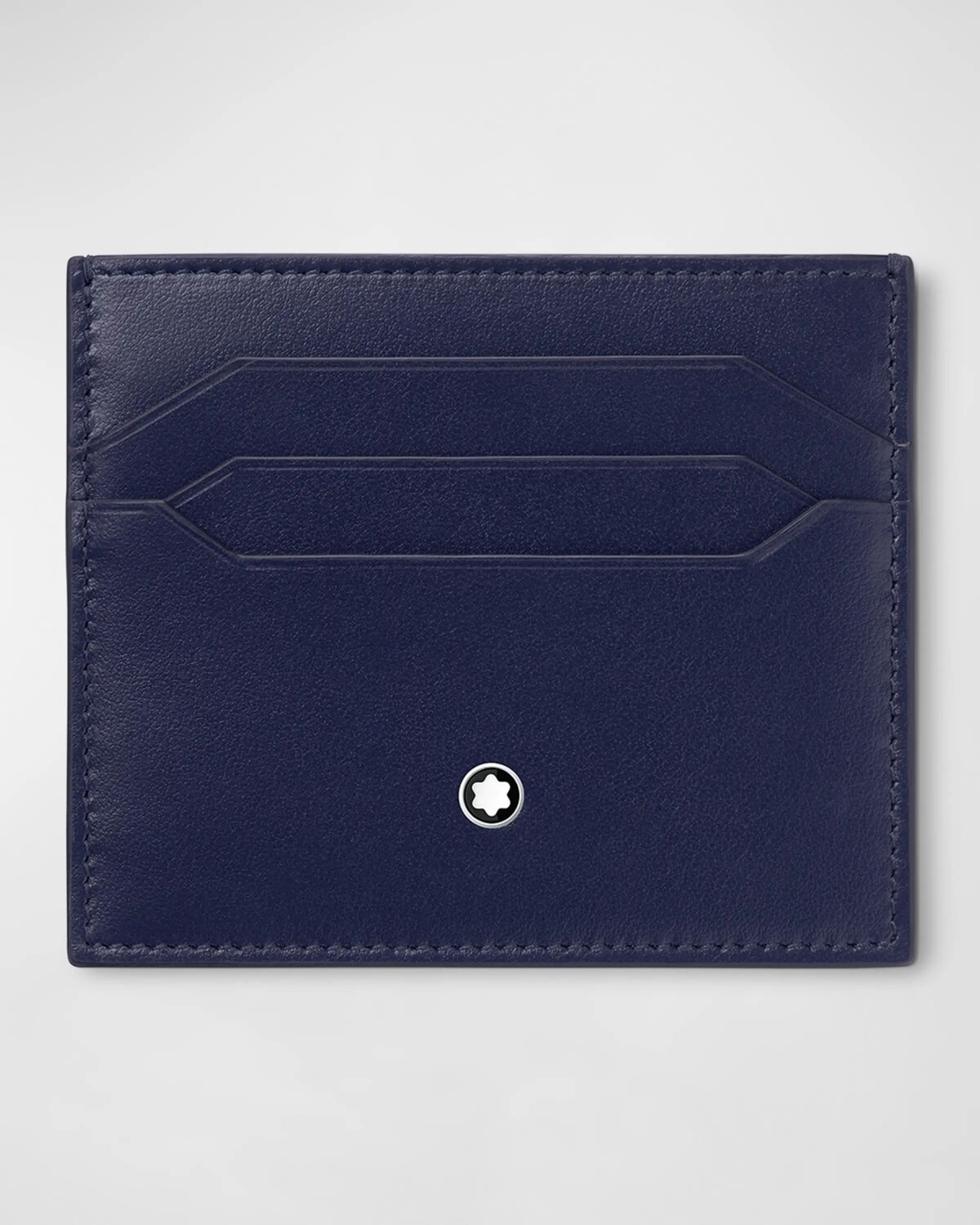 

Мужская визитница Meisterstuck из телячьей кожи Montblanc, цвет Blue