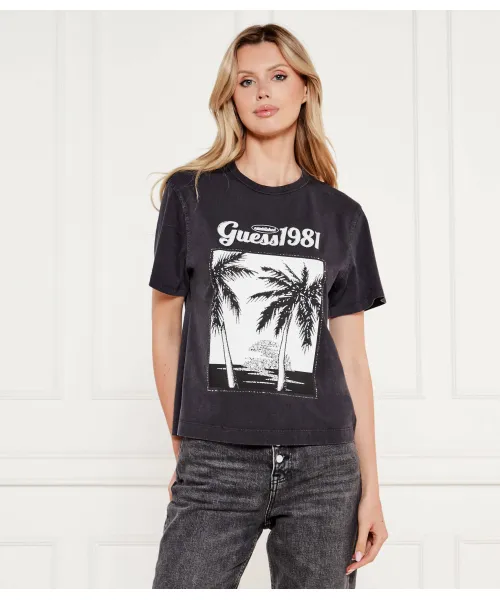 

Футболка Regular fit Guess Jeans, серый