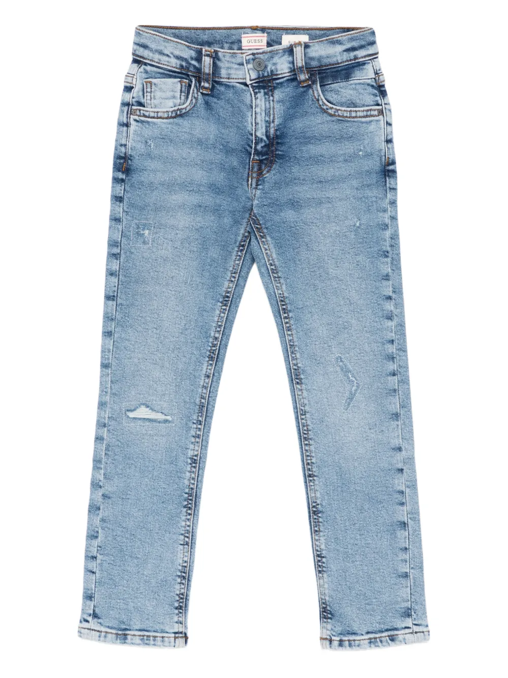 

Джинсы с шлевками для ремня Guess Kids, синий