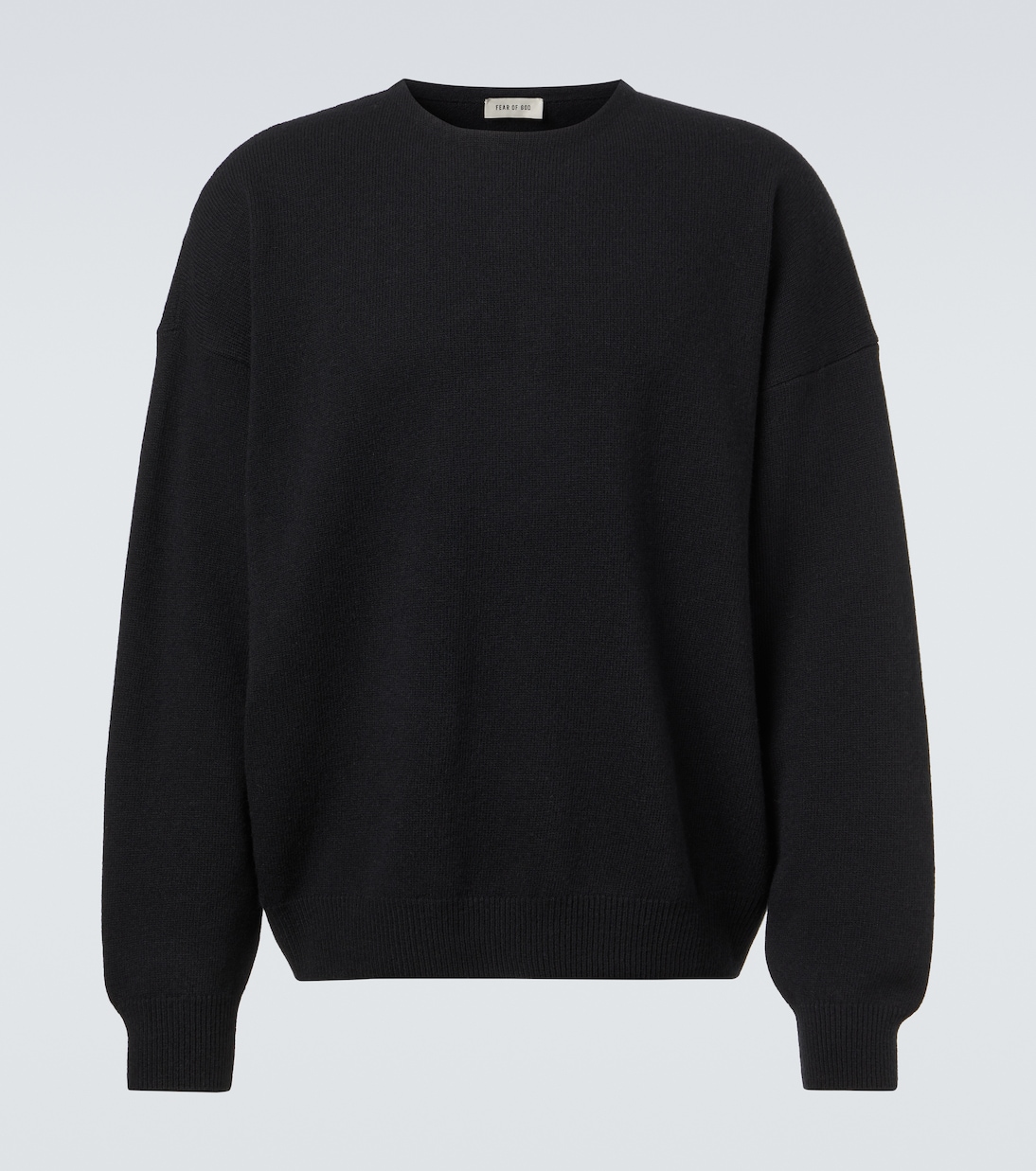 

Свитер из натуральной шерсти Fear of God, черный