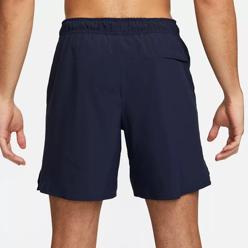 Мужские универсальные шорты без подкладки Nike Dri-FIT Unlimited 7 дюймов, цвет Obsidian — фото 4