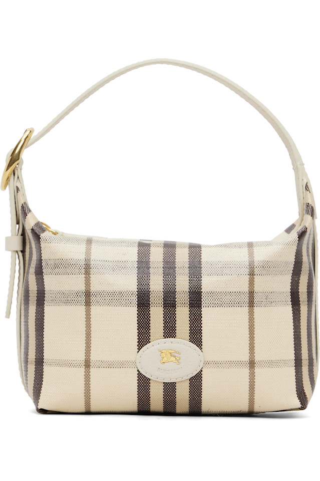 

Burberry Сумка-Даффл Off-White mini Highlands