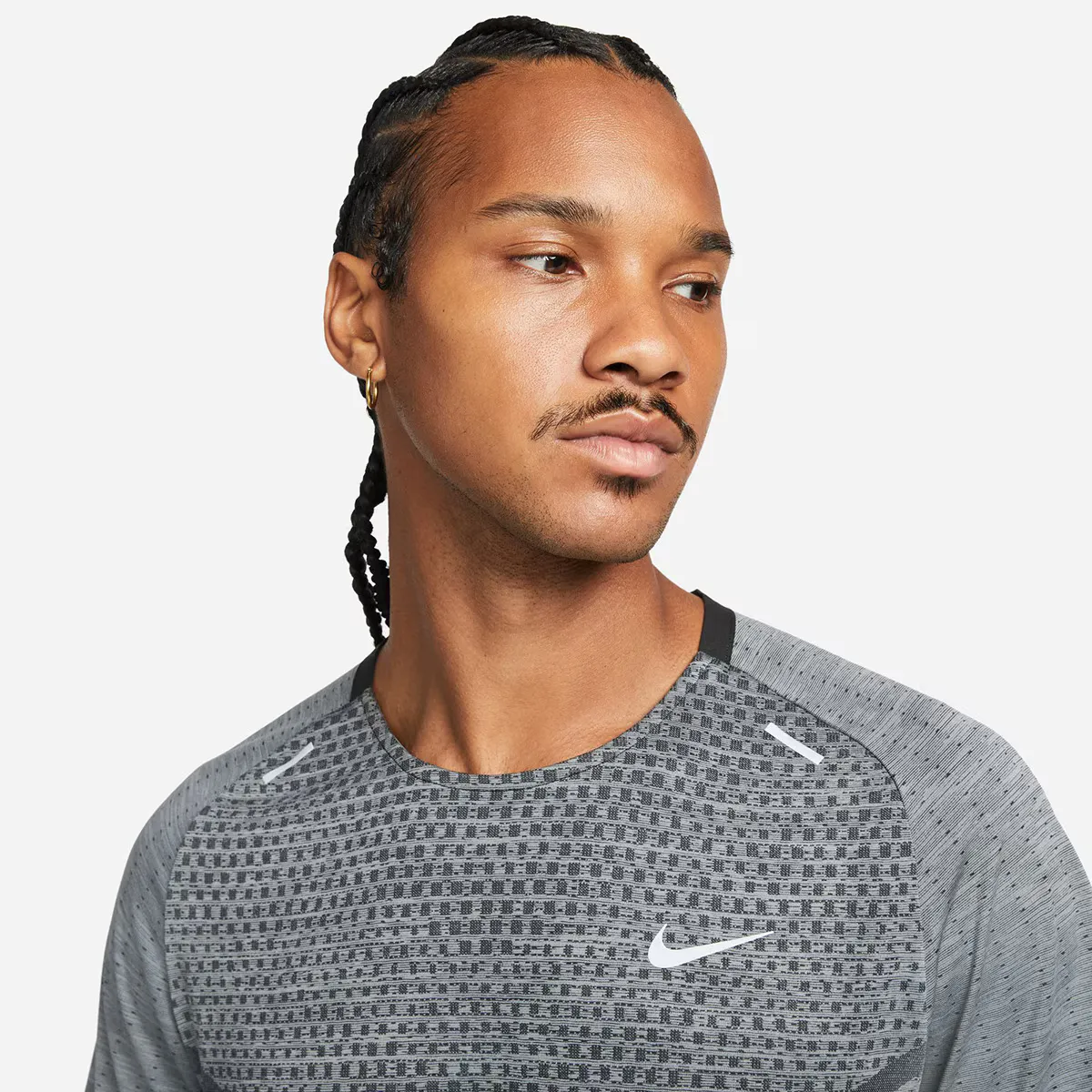 Мужская футболка Dri-FIT ADV TechKnit Ultra Nike, чёрный — фото 3