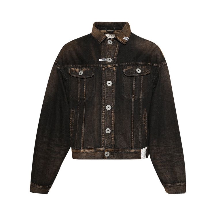 

Куртка Maison Mihara Yasuhiro Both Fronts Denim Jacket, Black