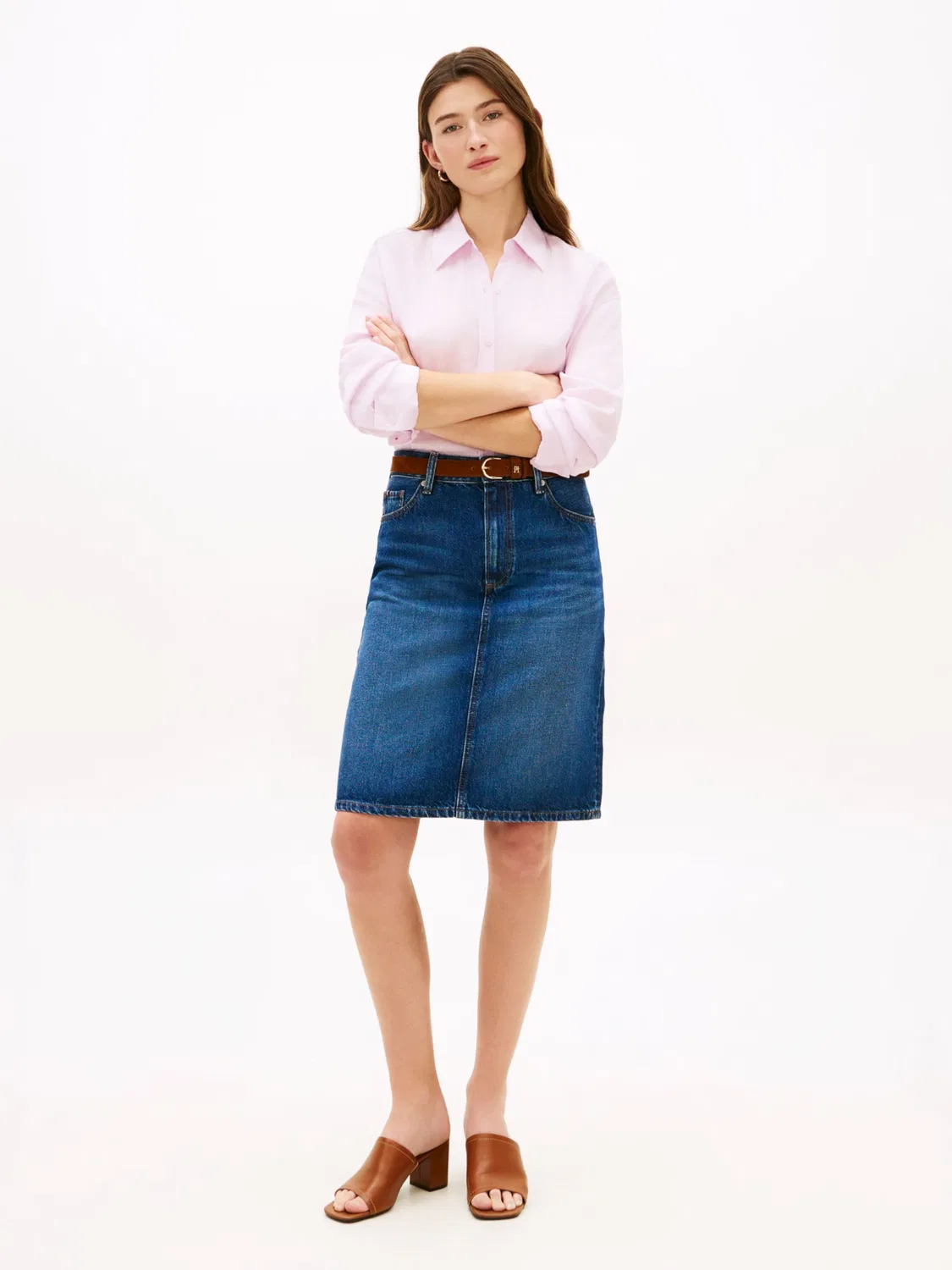 Юбка 'NEW DOREEN' Tommy Hilfiger, Blue Denim — фото 4