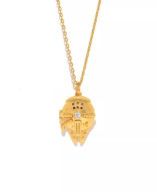 

Кулон-Медальон «Тысячелетний сокол» из «Звездных войн» Girls Crew, gold