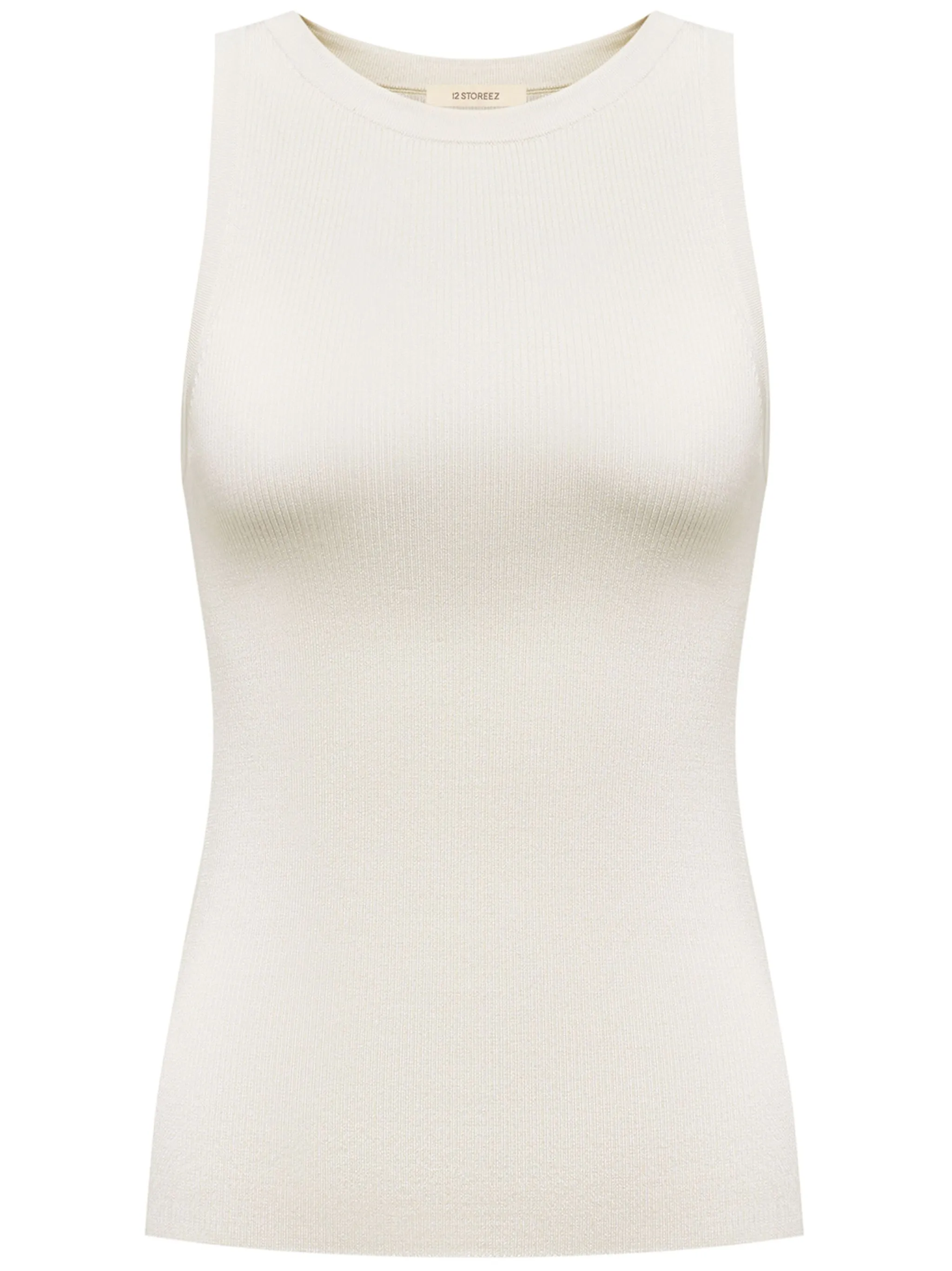 

Топ в рубчик 12 Storeez, белый