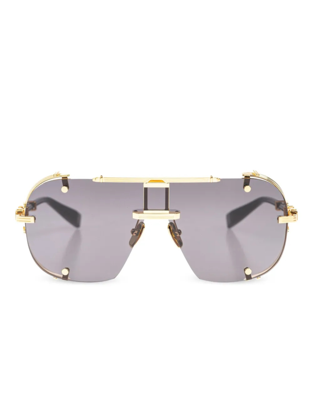 

Солнцезащитные очки с гравировкой логотипа Balmain Eyewear, золотой