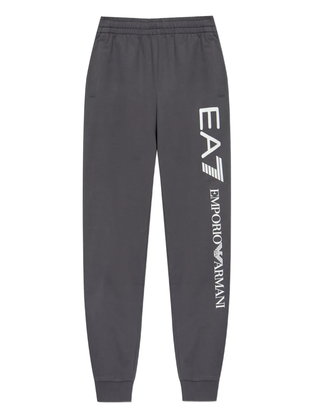 

Спортивные брюки с логотипом Ea7 Emporio Armani, серый