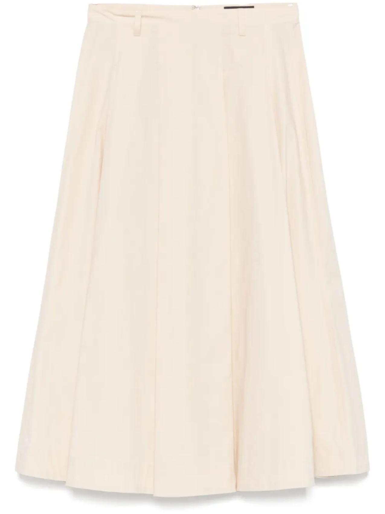 

Поплиновая юбка миди со складками Seventy, нейтральный