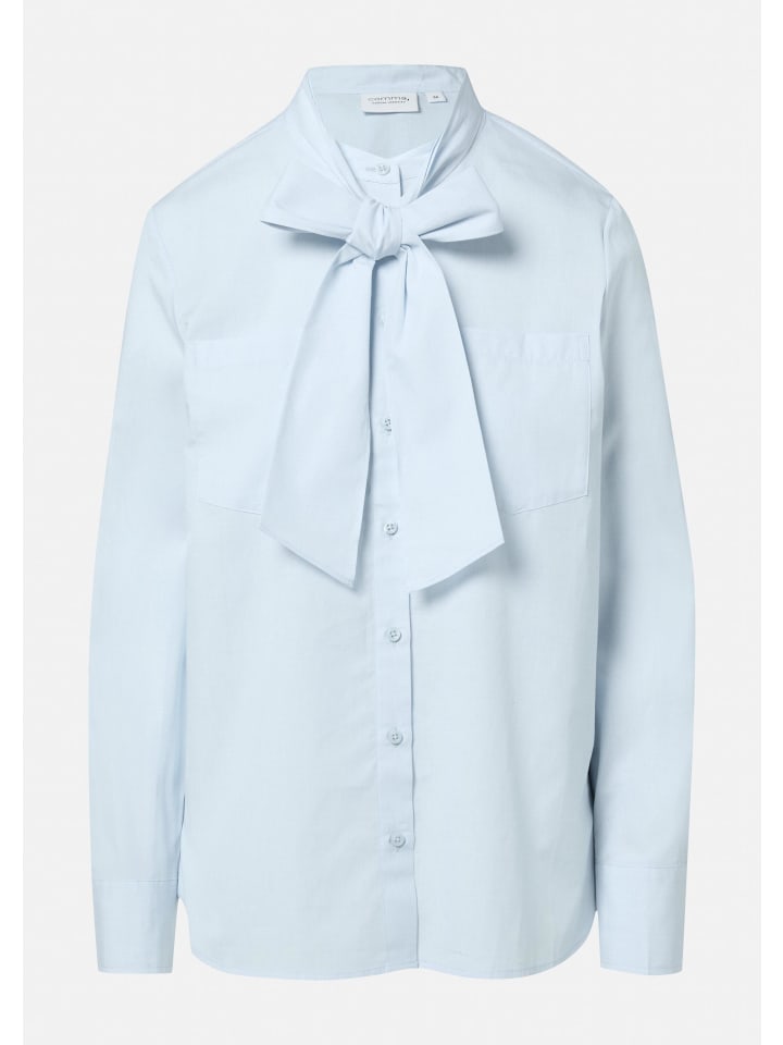 

Блузка 50W1_светло-голубая comma