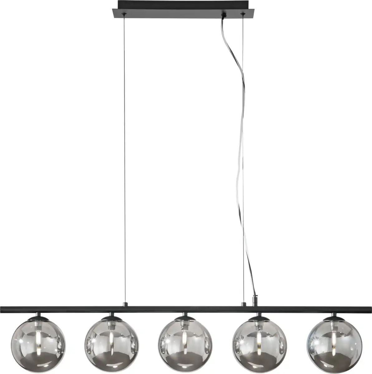

Подвесной светильник ECO-LIGHT "подвесной светильник НЕПТУН, 5xG9 28W", 5 лампочек, лампа G9 | Лампы можно менять Ø 15,00 см, Рост: 166,00 см., черный