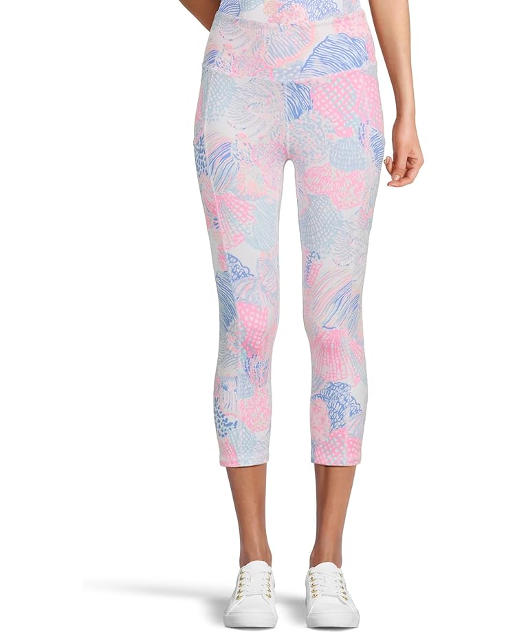 

Брюки Lilly Pulitzer Weekender High Rise Crop, цвет Multi Roar Of The Seas
