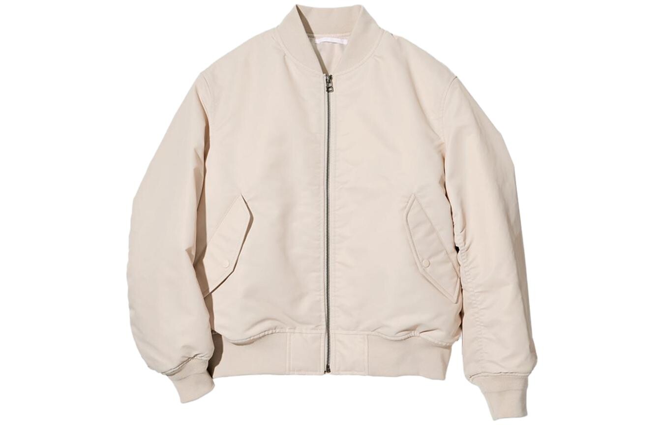 

UNIQLO Женская куртка, цвет Milky White