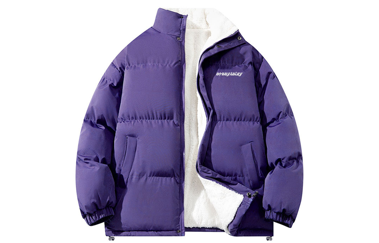

BOBBY ABLEY Пуховик Unisex, Purple (Lining Thermal Sherpa)