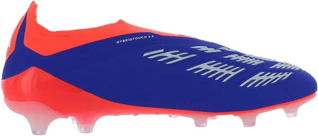 Футбольные бутсы Adidas Predator Elite для мужчин, синий/белый/красный — фото 2