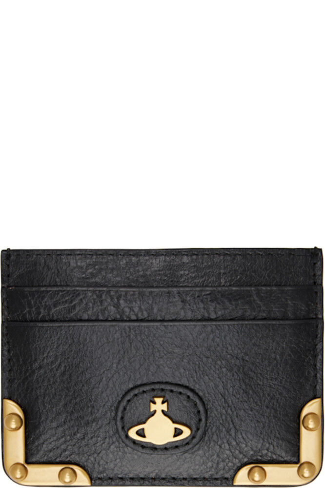 

Черный плоский держатель для карт Orb Vivienne Westwood