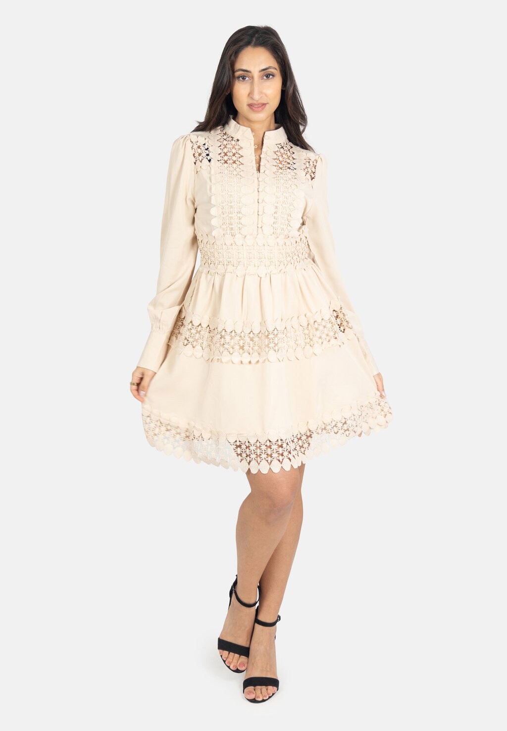 

Платье повседневное Elara, цвет beige