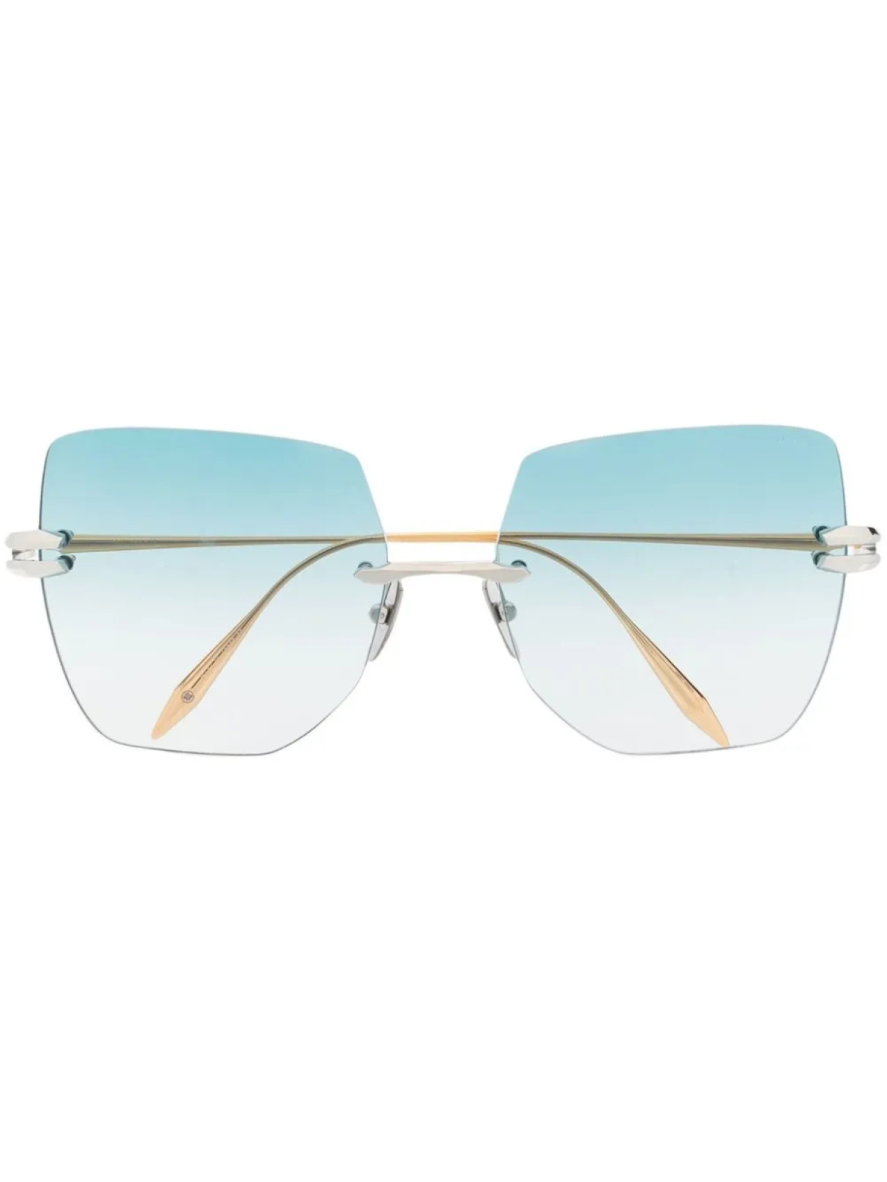 

Dita Eyewear солнцезащитные очки в оправе 'бабочка', золотой