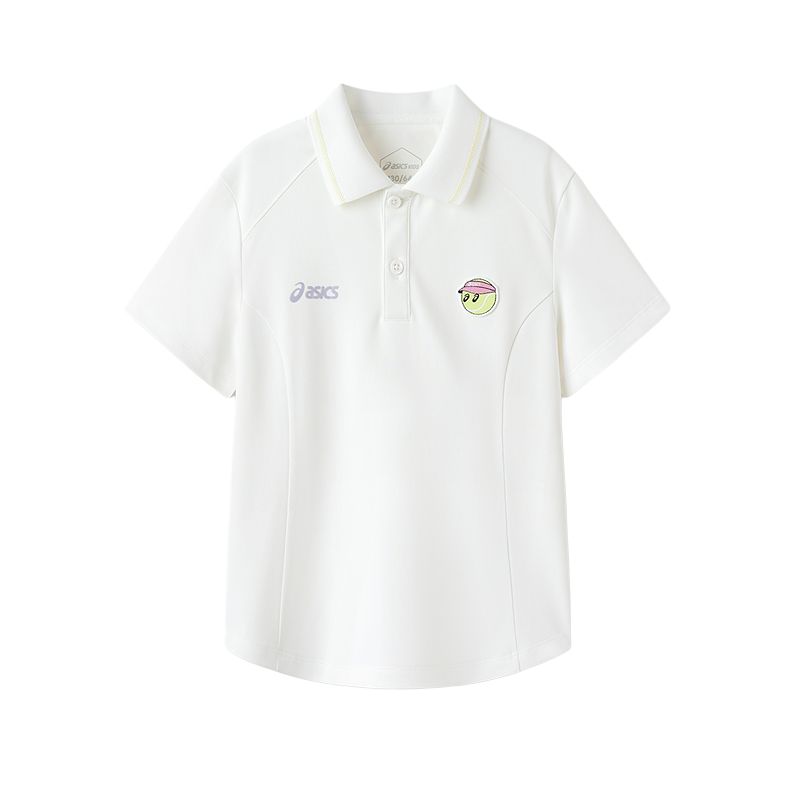 

ASICS Спортивная футболка 0001 Raw White для детей 3-7 лет