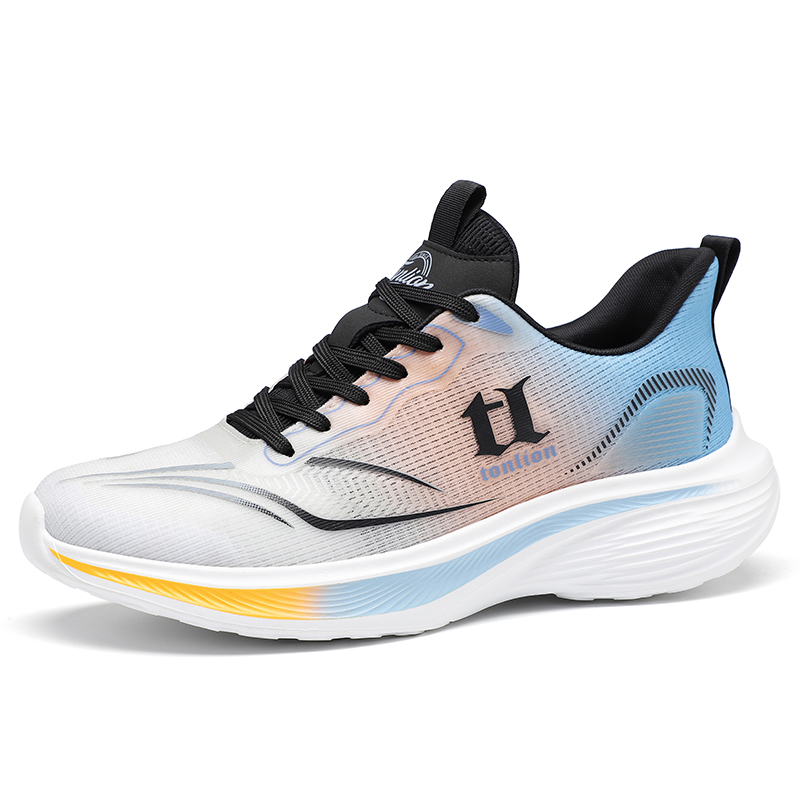 

Беговые кроссовки мужские Low top Tonlion, серебристо-оранжевый