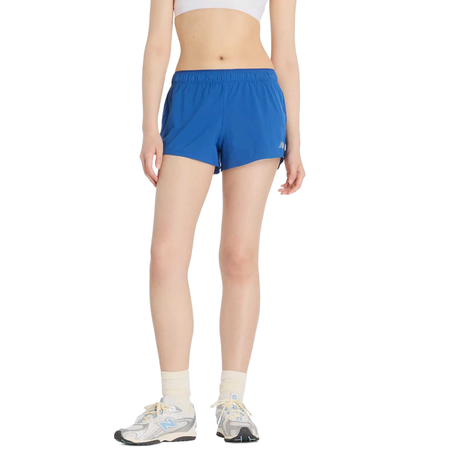 

Спортивные шорты женские New Balance, синий