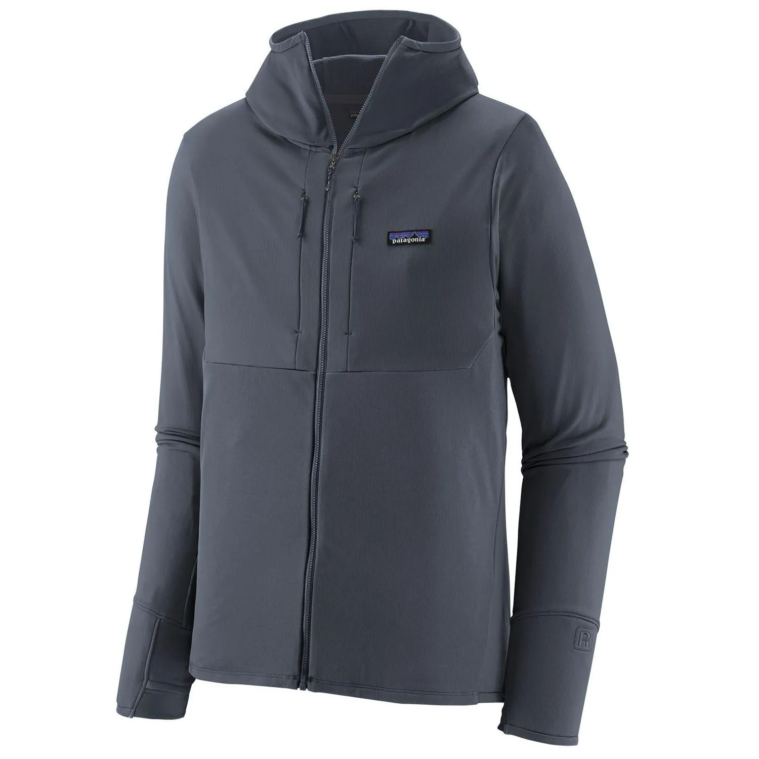 

Термоблузка с капюшоном на молнии Patagonia, Smolder Blue