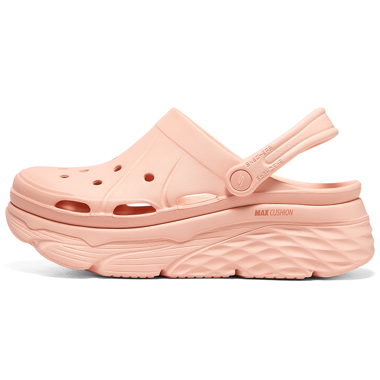 Слипоны Skechers для женщин с максимальной амортизацией Monster Bubbles розовые