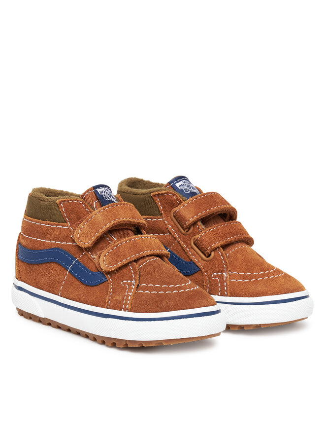 Кроссовки MTE SK8-Mid Reissue V VN000D11N1Z1 Vans, оранжевый — фото 2