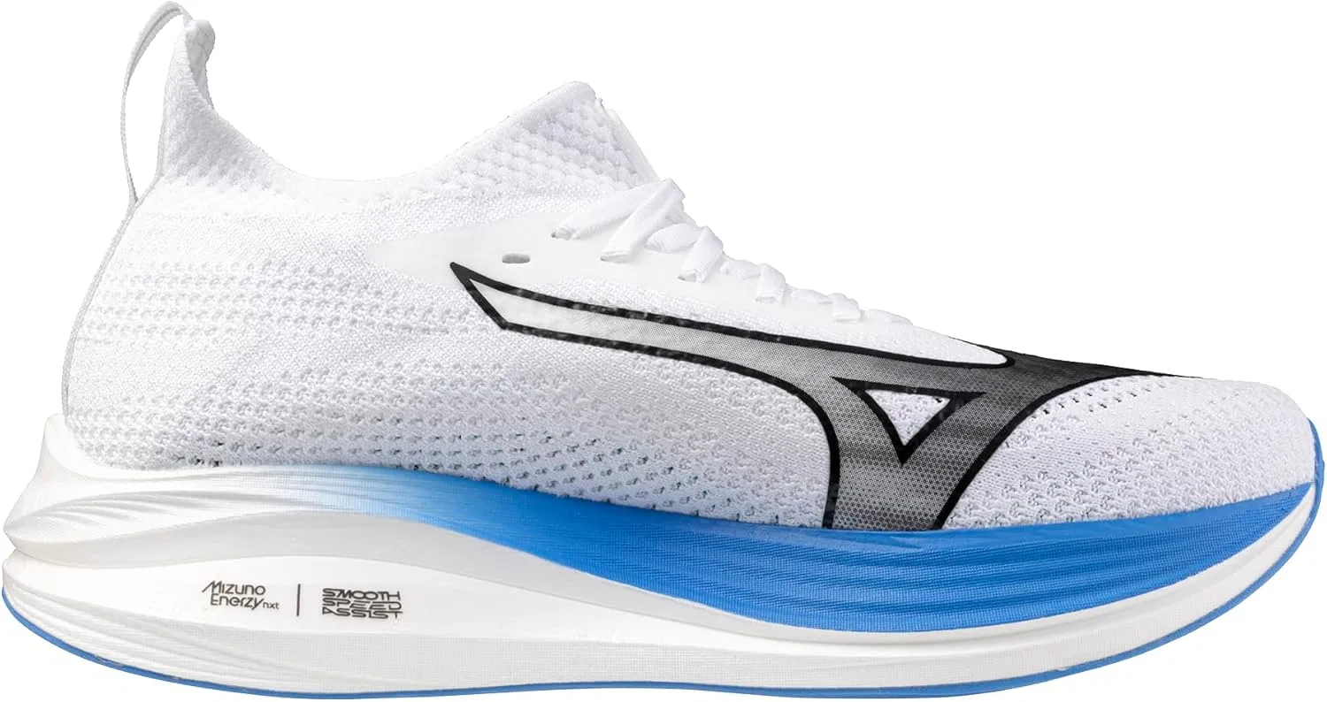 Мужские беговые кроссовки Mizuno Neo Zen, White Frontier Blue — фото 3