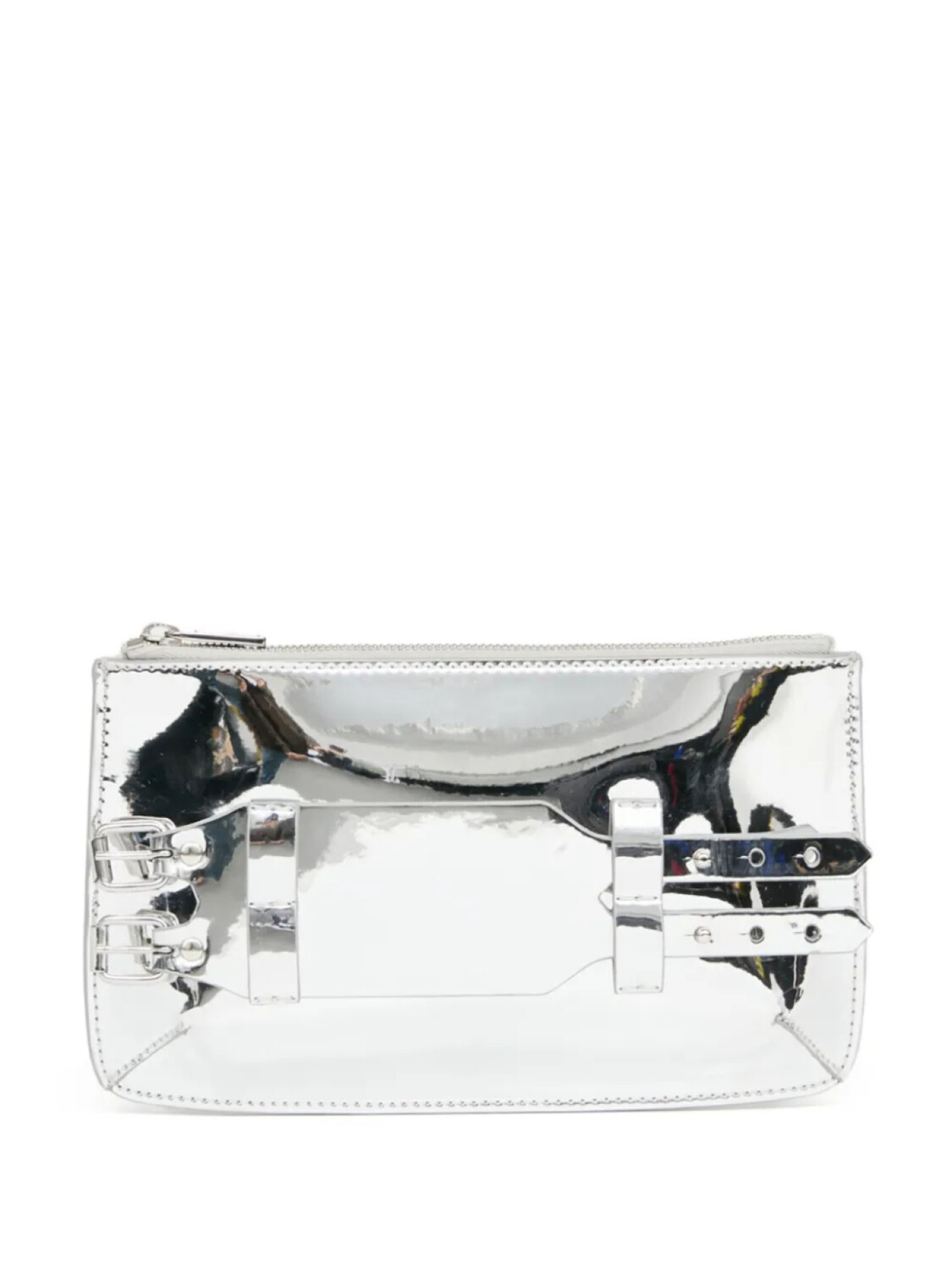 

MM6 Maison Margiela клатч Bracelet, серебристый