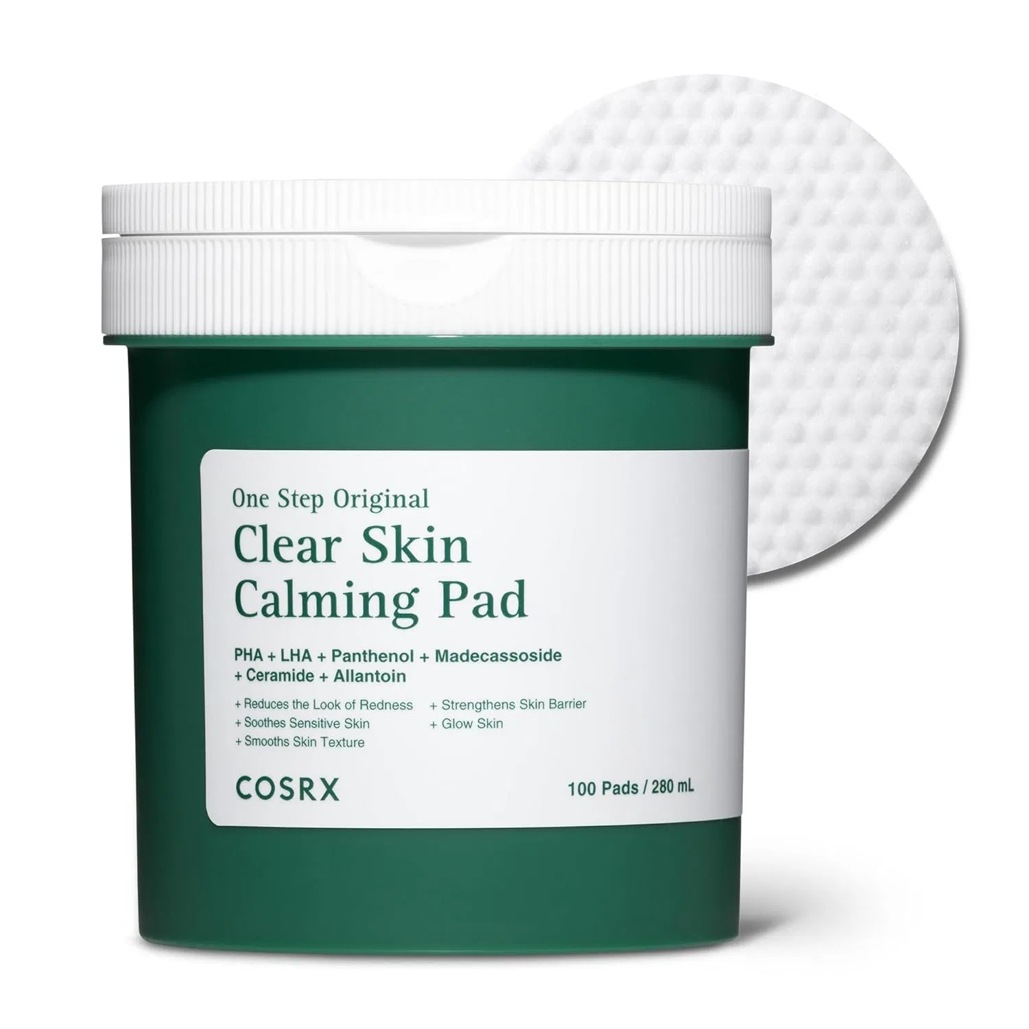 Маска для лица Cosrx — Двусторонние успокаивающие подушечки для лица «OneStep Original Clear Skin Calming Pad»