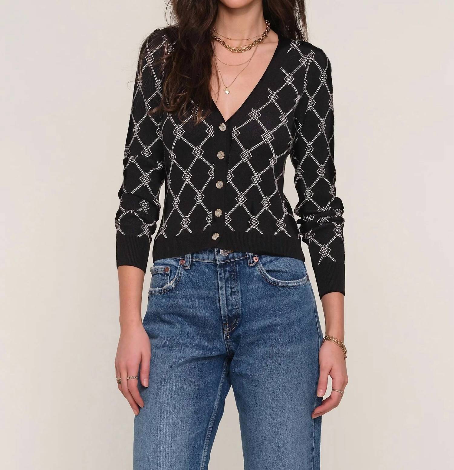 

Кардиган Luna черного цвета Heartloom, черный